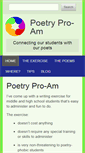 Mobile Screenshot of poetryproam.org